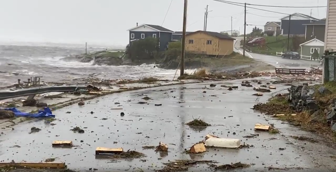 Port aux Basques suffers damage as Fiona hits Atlantic Canada OZFM